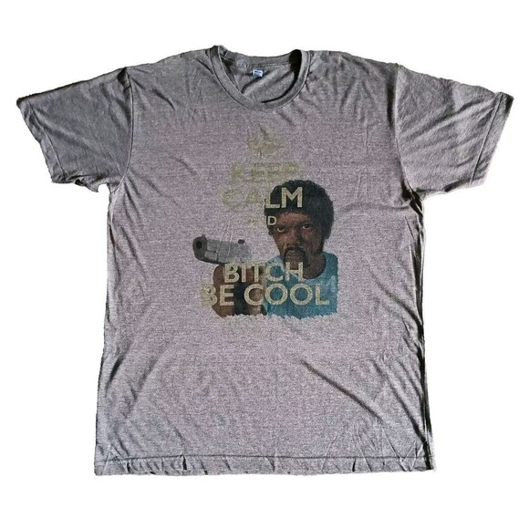 American Apparel Other - Pulp Fiction T-Shirt Men's Size XL Movie Graphic Brown Short Sleeve